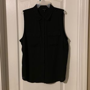 Target black sleeveless top